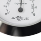 Preview: Mini thermo-hygrometer analogue metal - 43mm