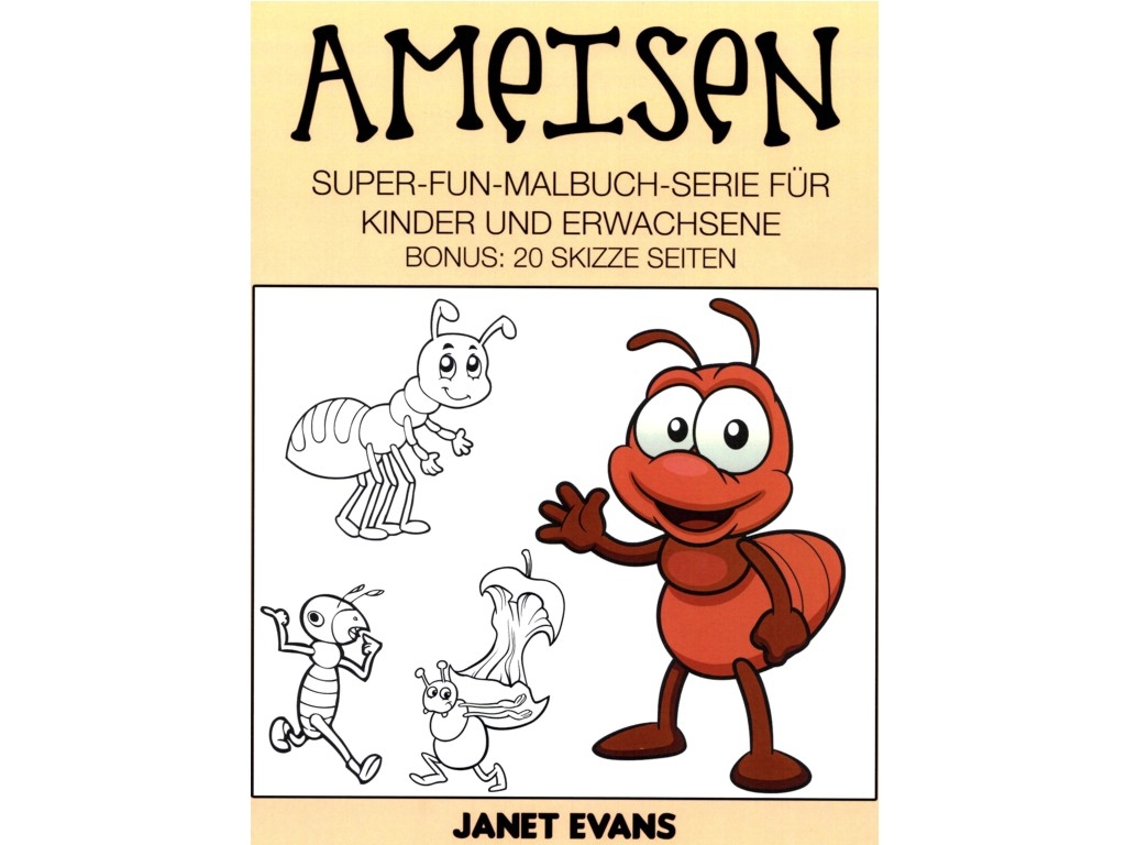 Book Ameisen colouring book