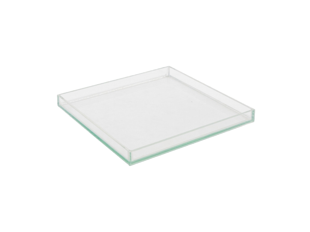 glass tub 22x22x2 cm